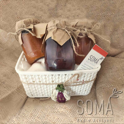 Gıda Paketi 3'Lü Reçel Hediye Ramazan Erzak Yılbaşı Paketi Yardım Kolisi 3'Lü Pkt - 2