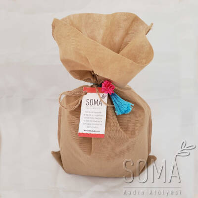 Gıda Paketi 3'Lü Zeytinyağı Reçel Tarhana Hediye Ramazan Erzak Yılbaşı Paketi Yardım Kolisi 3'Lü Pkt - 2