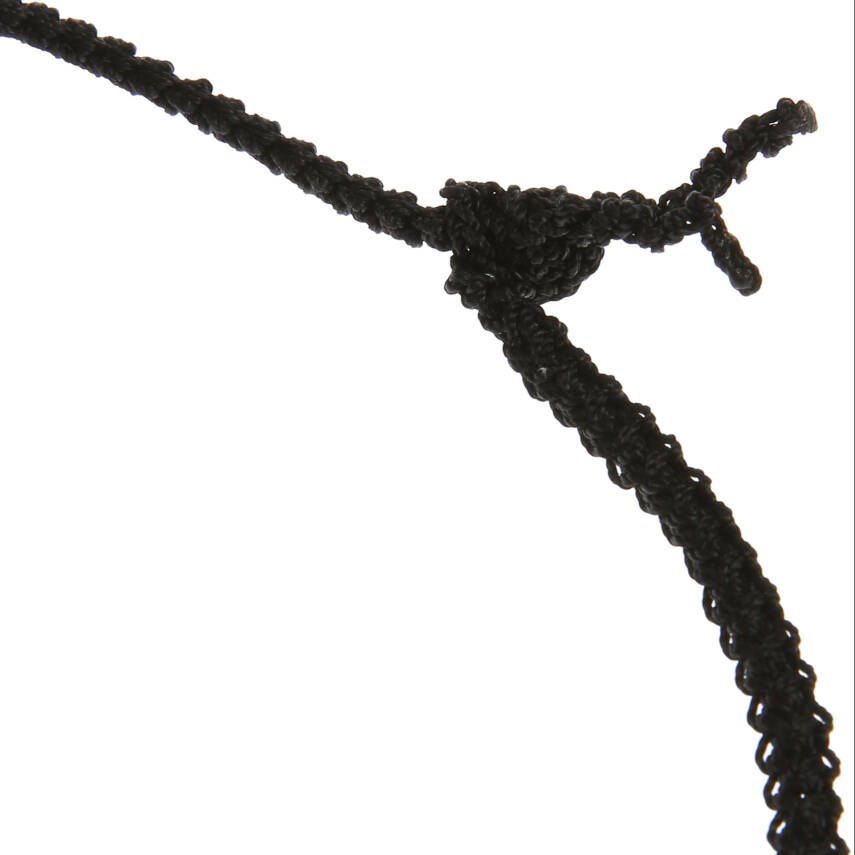 Kolye Yıldız Çiçekli Tasma Kolye İnce Elişi İğne Oyası 50 Cm Mercan Kırmızı  - 6