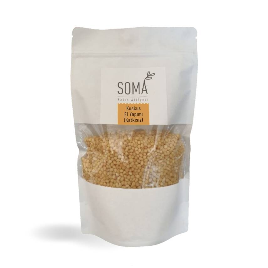 Makarna Kuskus Sütlü Katkısız El Yapımı Köy Yumurtalı 500 Gr - 1