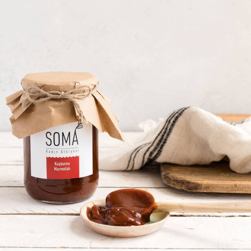 Marmelat Kuşburnu Marmelatı Katkısız Ev Yapımı 380 Gr - 2