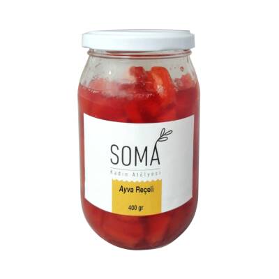 Reçel Ayva Reçeli Katkısız Ev Yapımı 400 Gr