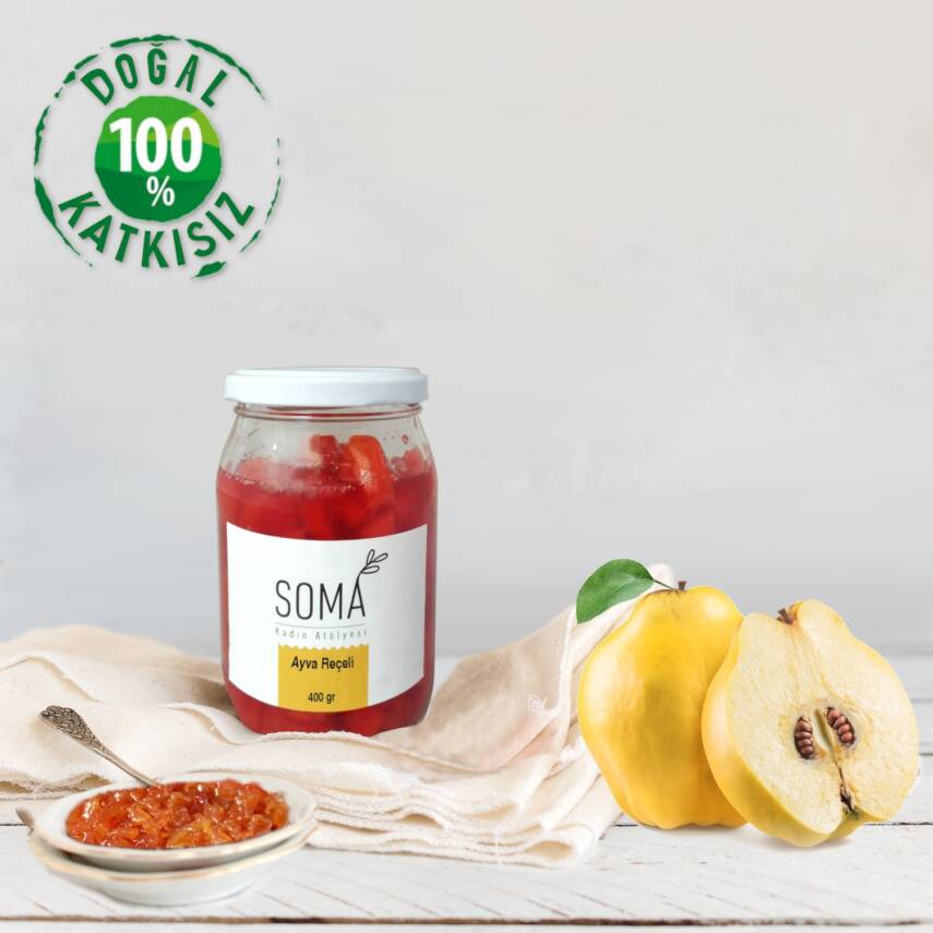 Reçel Ayva Reçeli Katkısız Ev Yapımı 400 Gr - 3
