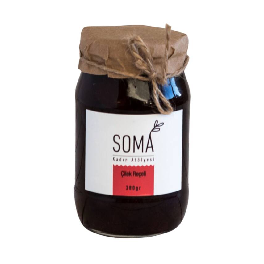 Reçel Çilek Reçeli Katkısız Ev Yapımı 380 Gr - 1