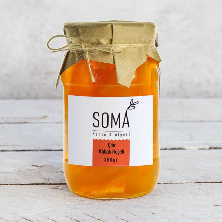 Reçel Çıtır Kabak Reçeli Katkısız Ev Yapımı 380 Gr - 2