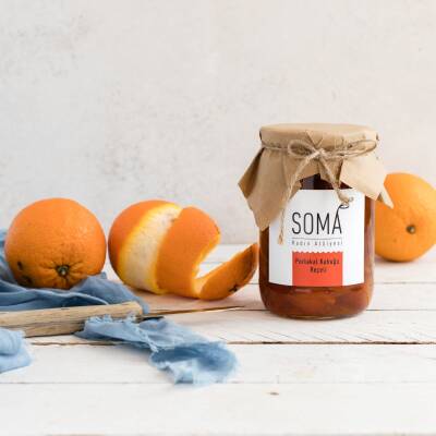 Reçel Portakal Kabuğu Reçeli Katkısız Ev Yapımı 380 Gr - 2