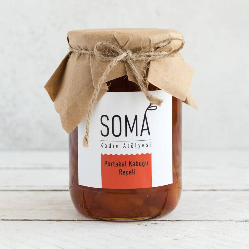 Reçel Portakal Kabuğu Reçeli Katkısız Ev Yapımı 380 Gr - 3