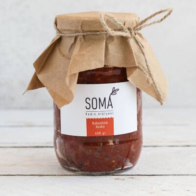 Salça Sos Acuka Kahvaltılık Salça Sos Katkısız Ev Yapımı 380 Gr - 3