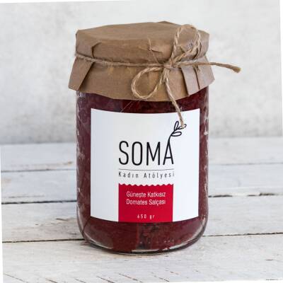 Salça Sos Domates Salçası Katkısız Ev Yapımı (Güneşte Kurutulmuş) 650 Gr - 3