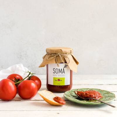 Salça Sos Kahvaltılık Somsos Katkısız Ev Yapımı (Ege Usulü Kaynatılmış) 600 Gr - 2