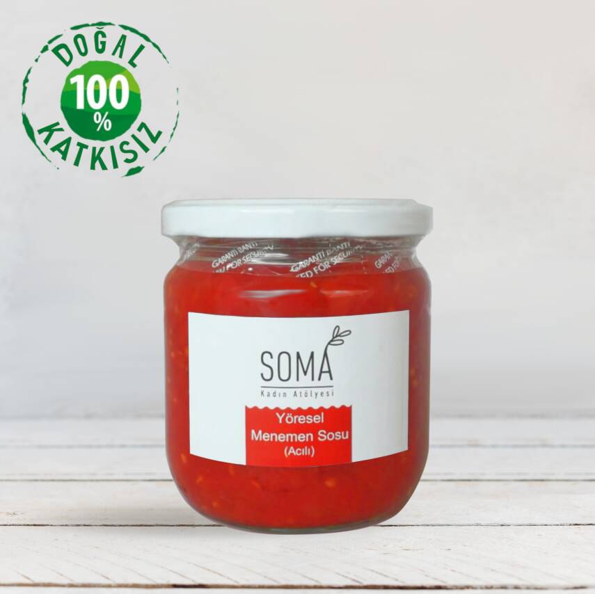 Salça Sos Yöresel Menemen Sosu Katkısız Ev Yapımı 380 Gr - 2