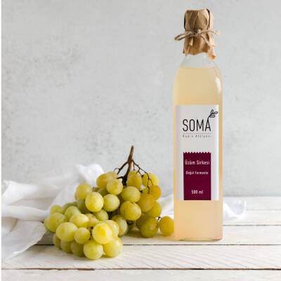 Sirke Üzüm Sirkesi Katkısız Doğal Fermente 500 Ml - 2