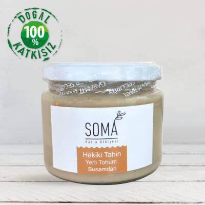 Tahin Hakiki Tahin Yerli Tohum Susamdan Katkısız 300 Gr - 2