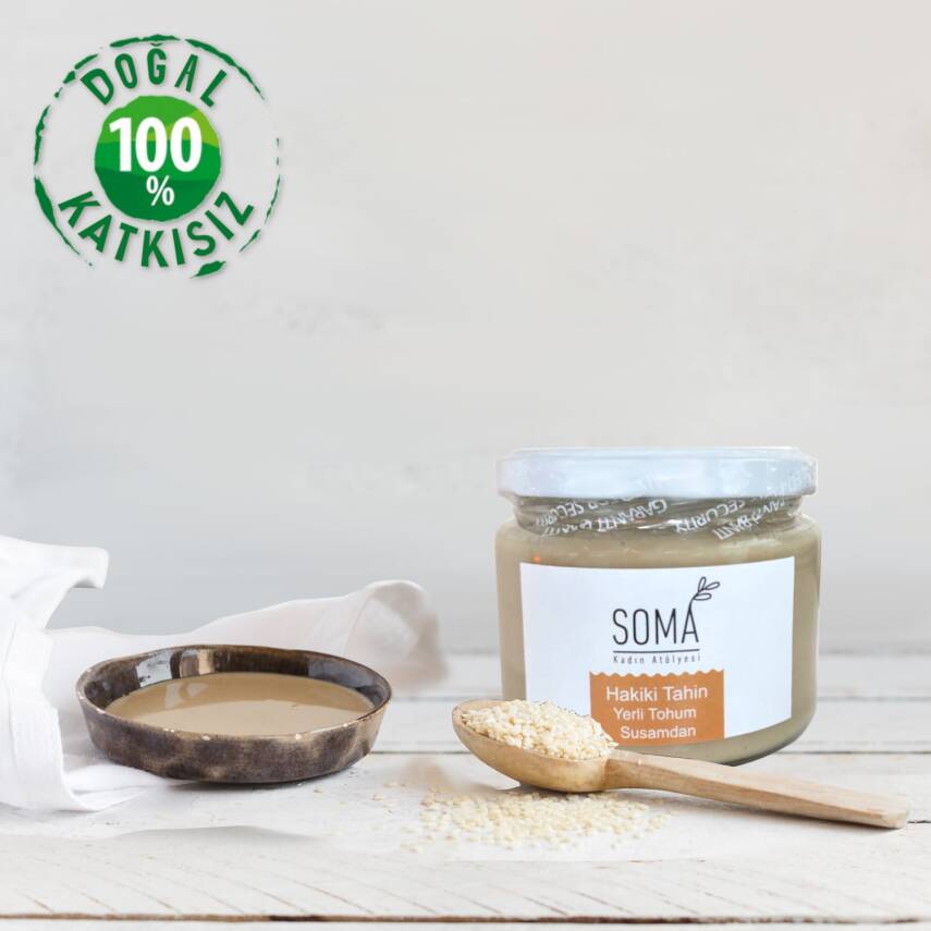 Tahin Hakiki Tahin Yerli Tohum Susamdan Katkısız 300 Gr - 3