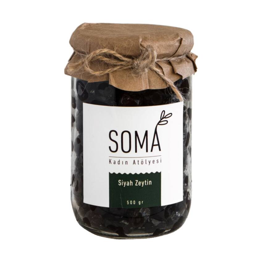 Zeytin Siyah Zeytin Boyasız Katkısız 500 Gr - 1