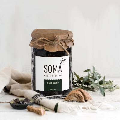 Zeytin Siyah Zeytin Boyasız Katkısız 500 Gr - 2