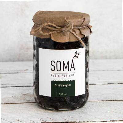 Zeytin Siyah Zeytin Boyasız Katkısız 500 Gr - 3
