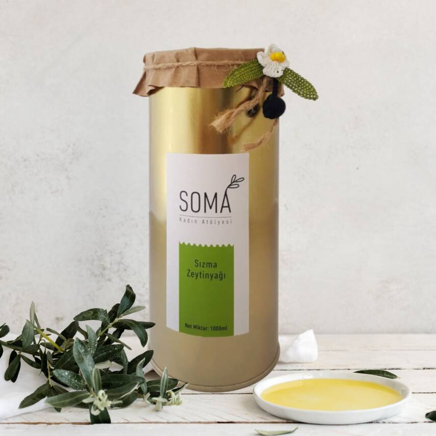 Zeytinyağı Sızma Zeytinyağı Katkısız 1000 Ml - 2